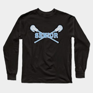 Senior Lacrosse LAX Sticks Long Sleeve T-Shirt